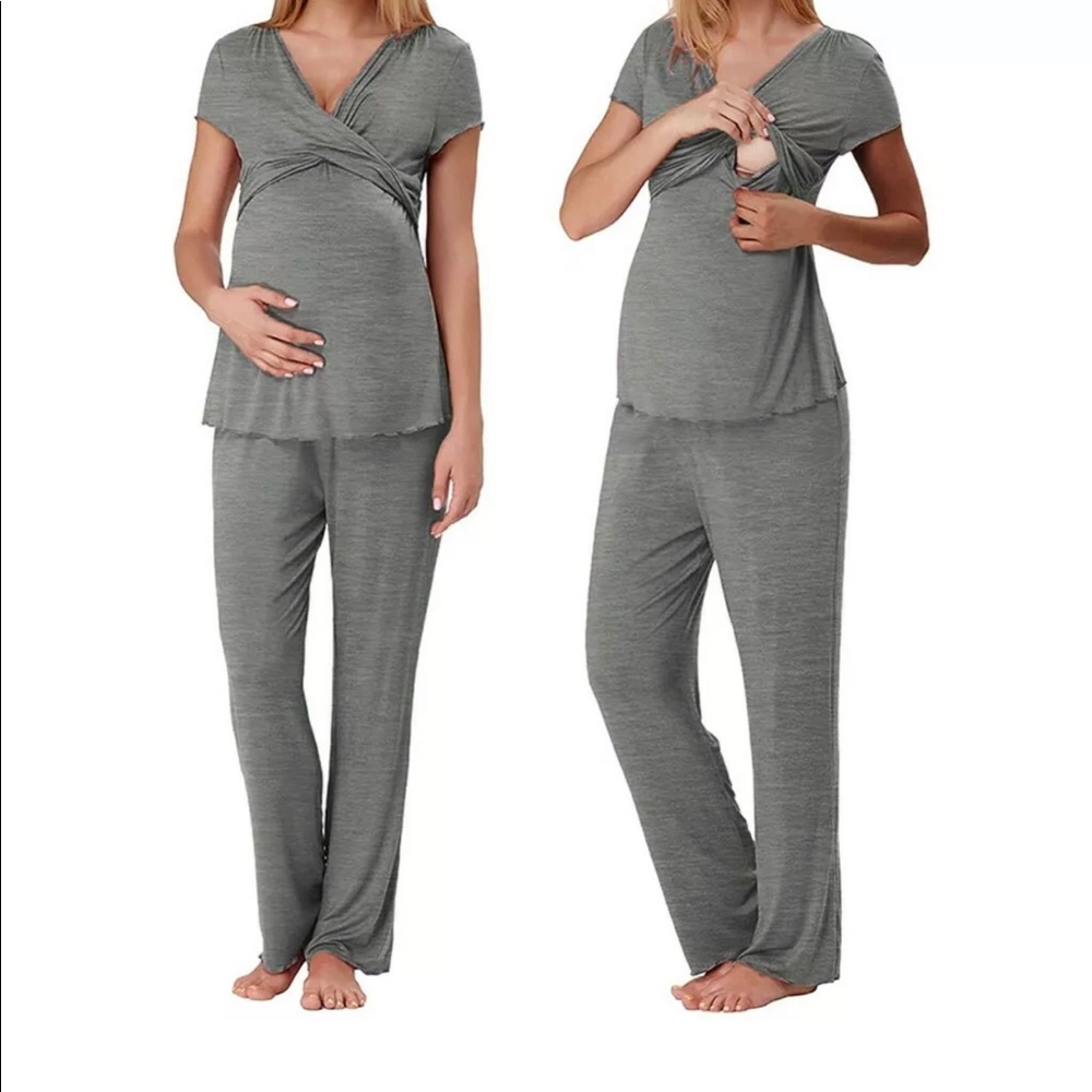Maternity pajamas size medium NWT